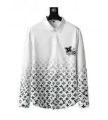 chemise louis vuitton homme 2021 fr monogram gradient white